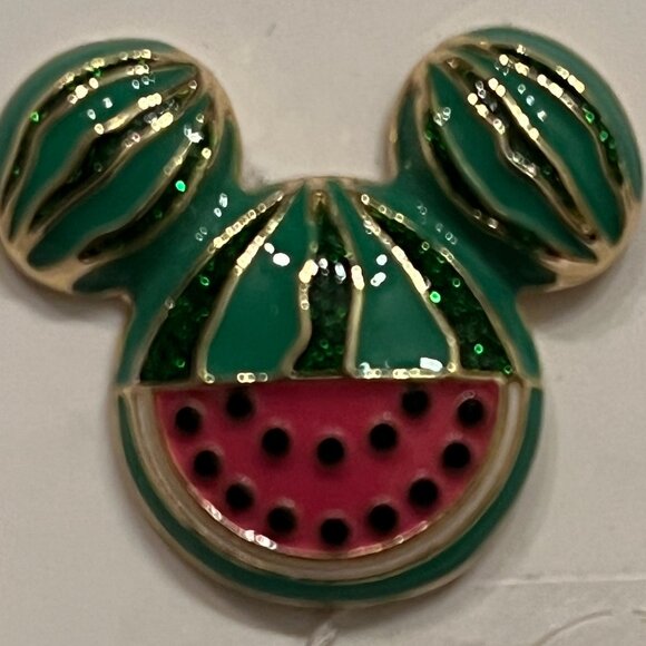 Mickey Mouse Disney BaubleBar Mickey Mouse Watermelon Stud Earrings (NEW) (w/ax) - Picture 3 of 14